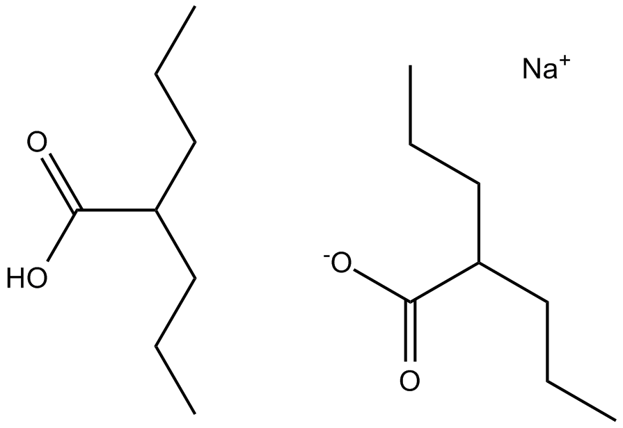Divalproex Sodium  Chemical Structure