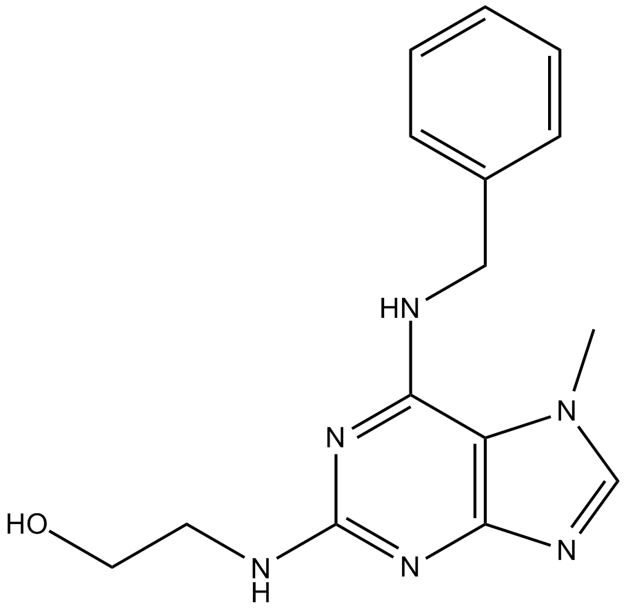 Iso-Olomoucine 化学構造