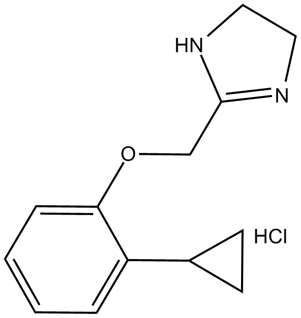 Cirazoline hydrochloride  Chemical Structure