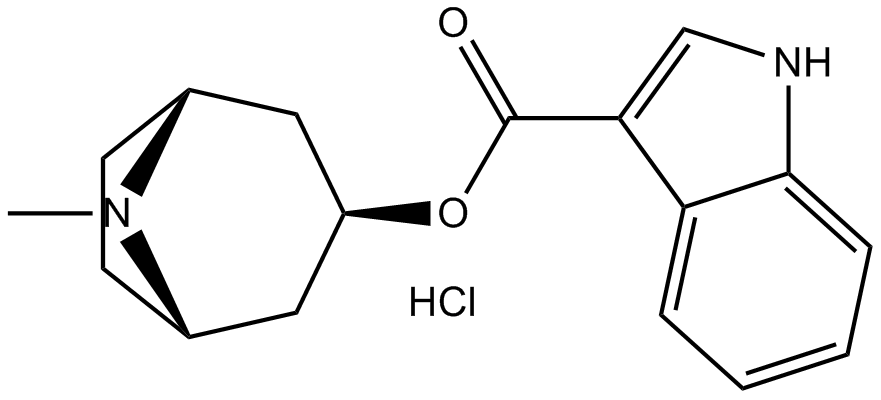 Tropisetron Hydrochloride  Chemical Structure