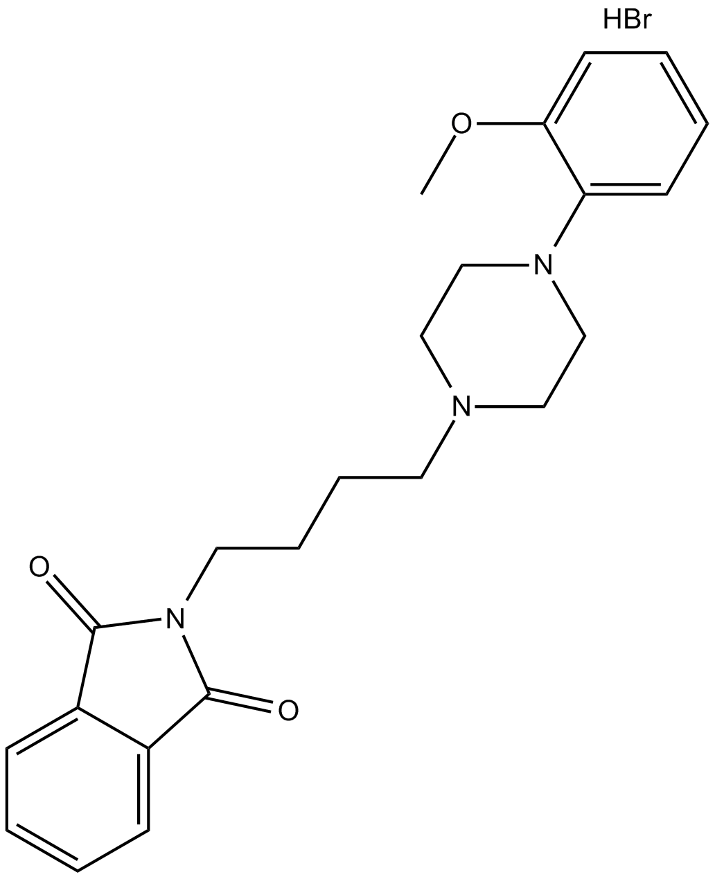 NAN-190 hydrobromide  Chemical Structure