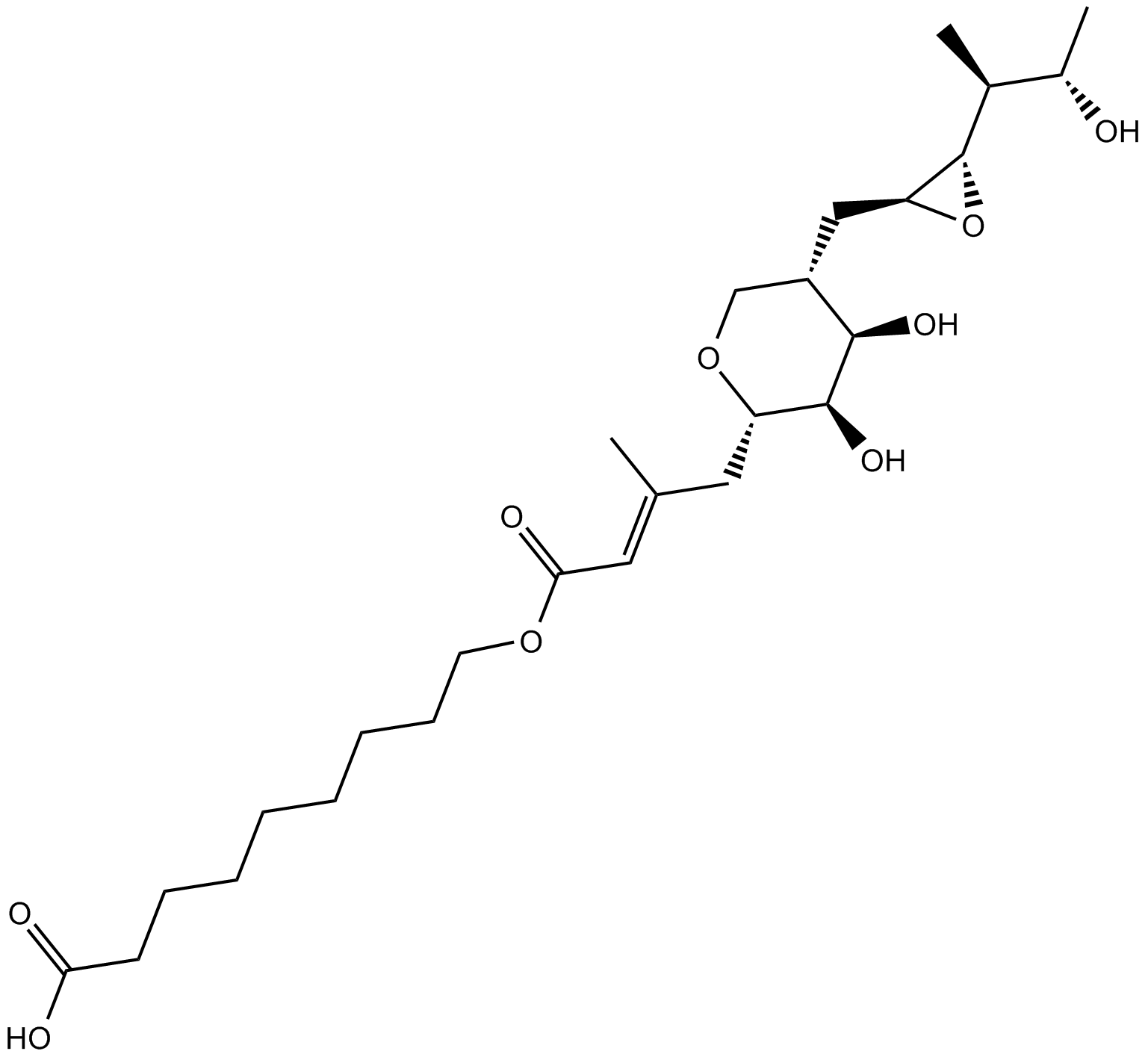 Mupirocin  Chemical Structure