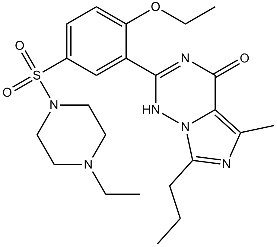 Vardenafil  Chemical Structure