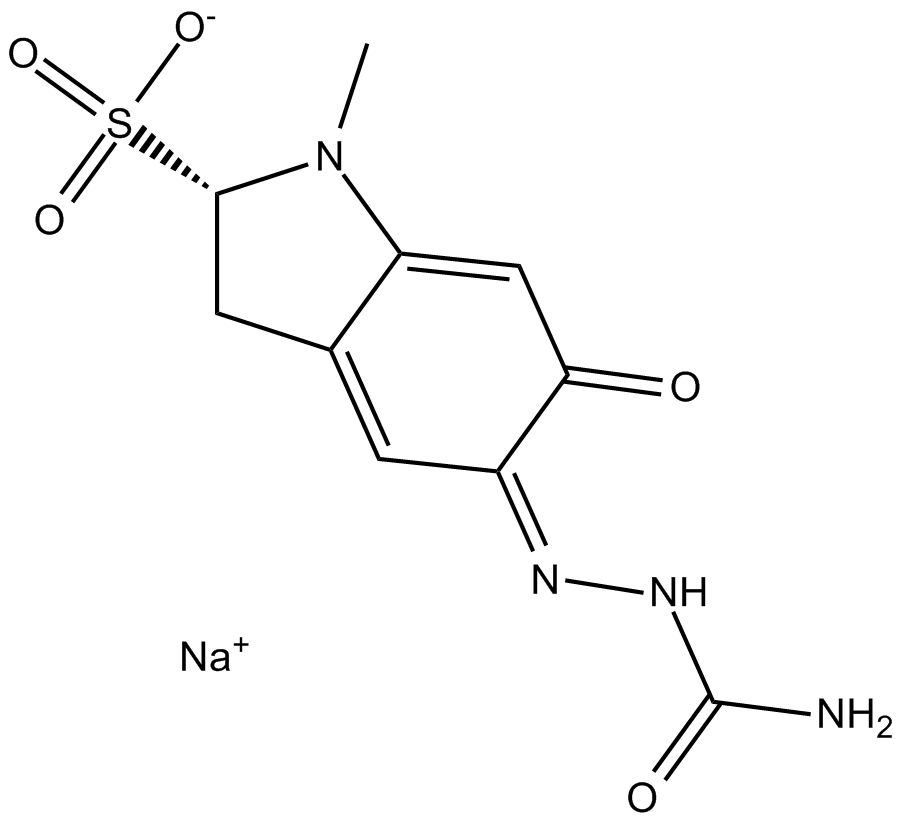 Carbazochrome sodium sulfonate (AC-17) 化学構造