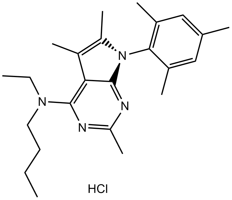 Antalarmin hydrochloride Chemische Struktur
