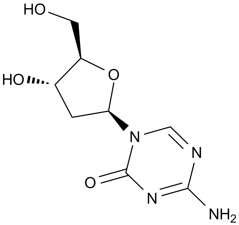 Decitabine(NSC127716, 5AZA-CdR)  Chemical Structure