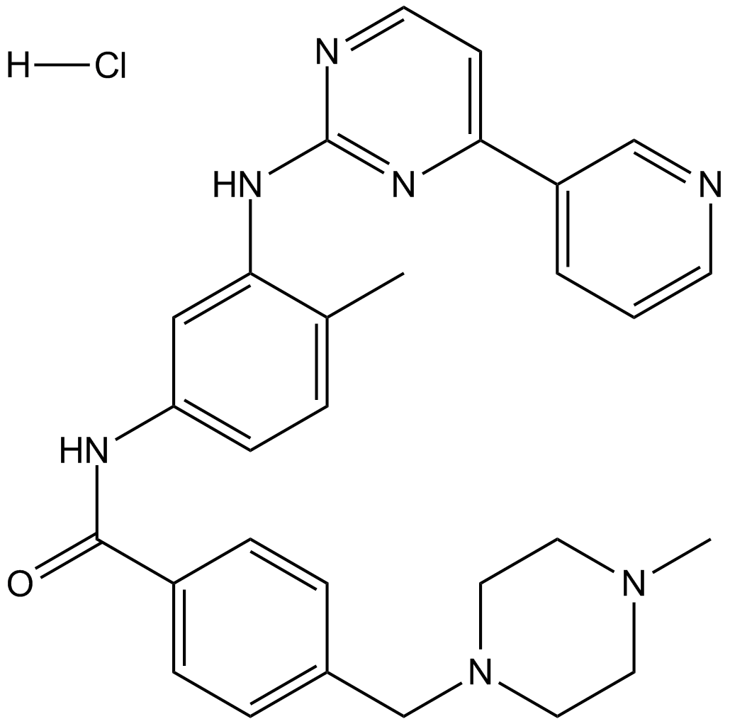 Imatinib hydrochloride  Chemical Structure