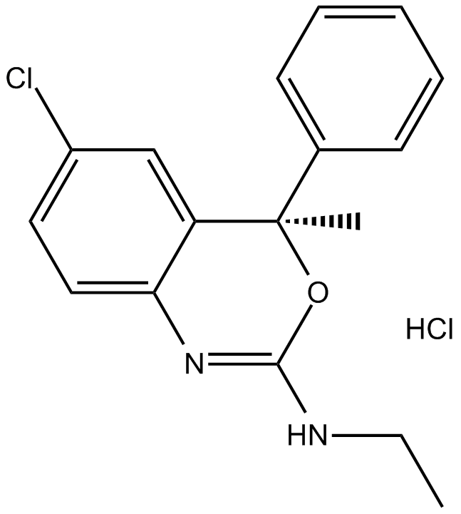 Etifoxine hydrochloride  Chemical Structure