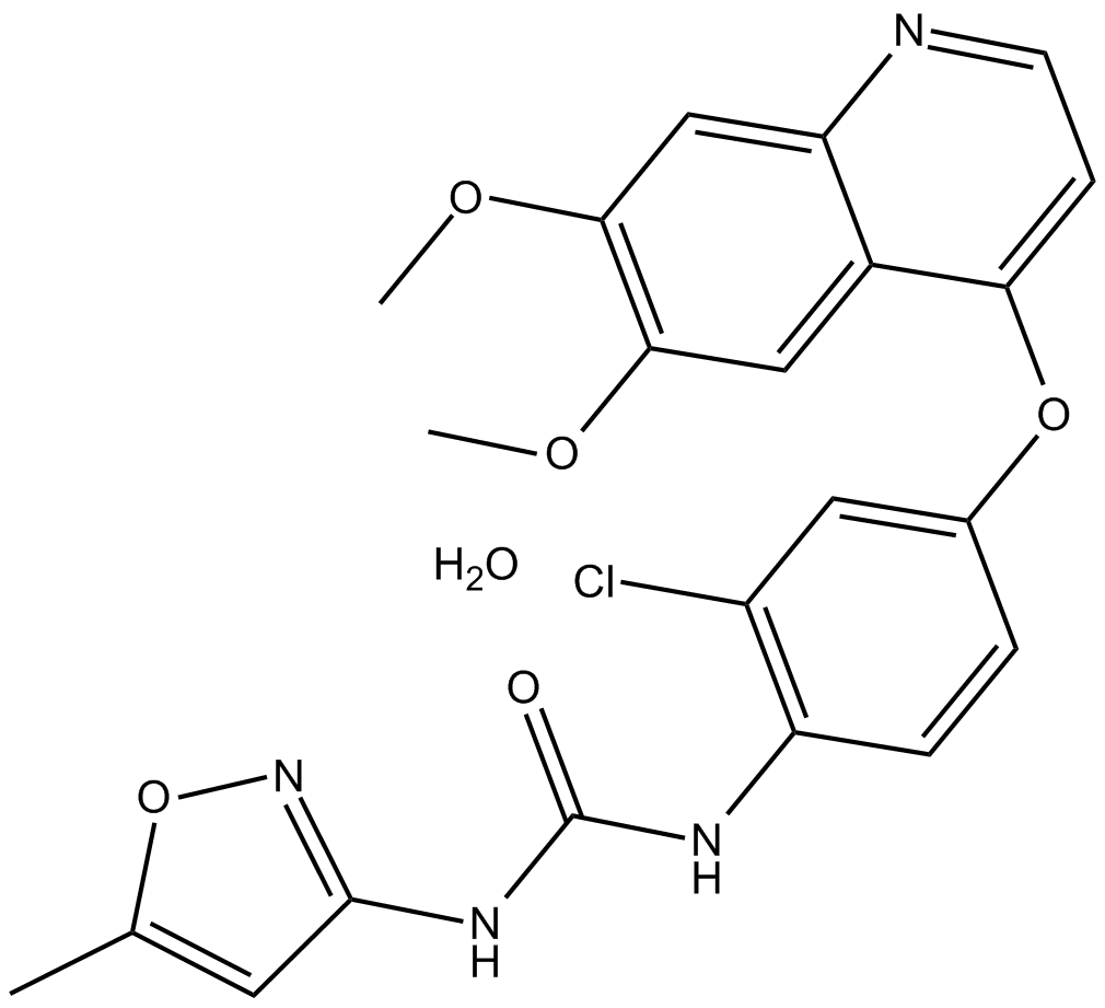 Tivozanib (hydrate)  Chemical Structure