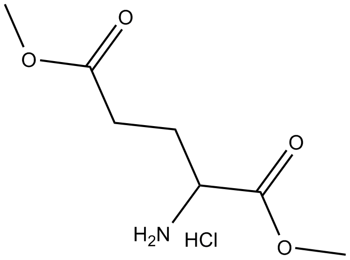 Dimethyl DL-Glutamate (hydrochloride) 化学構造