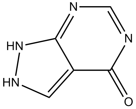 Allopurinol Chemische Struktur