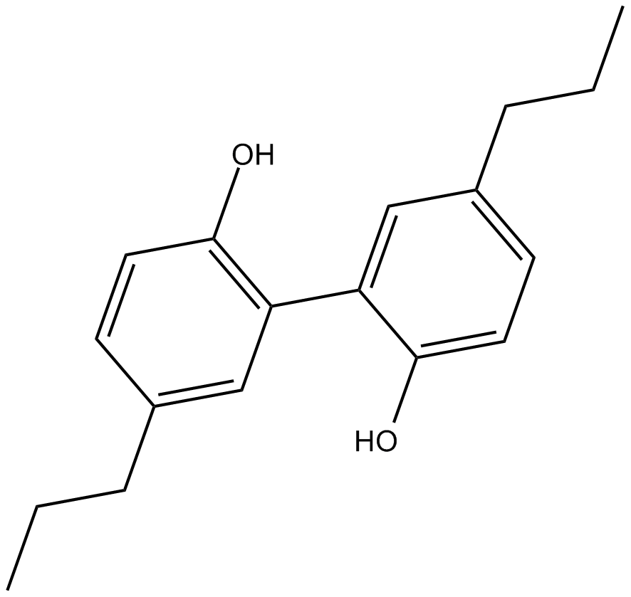 Tetrahydromagnolol  Chemical Structure