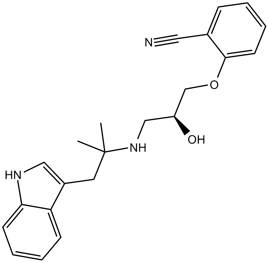 Bucindolol Chemische Struktur