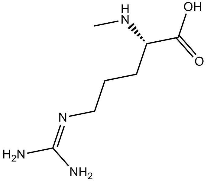 N2-Methyl-L-arginine  Chemical Structure