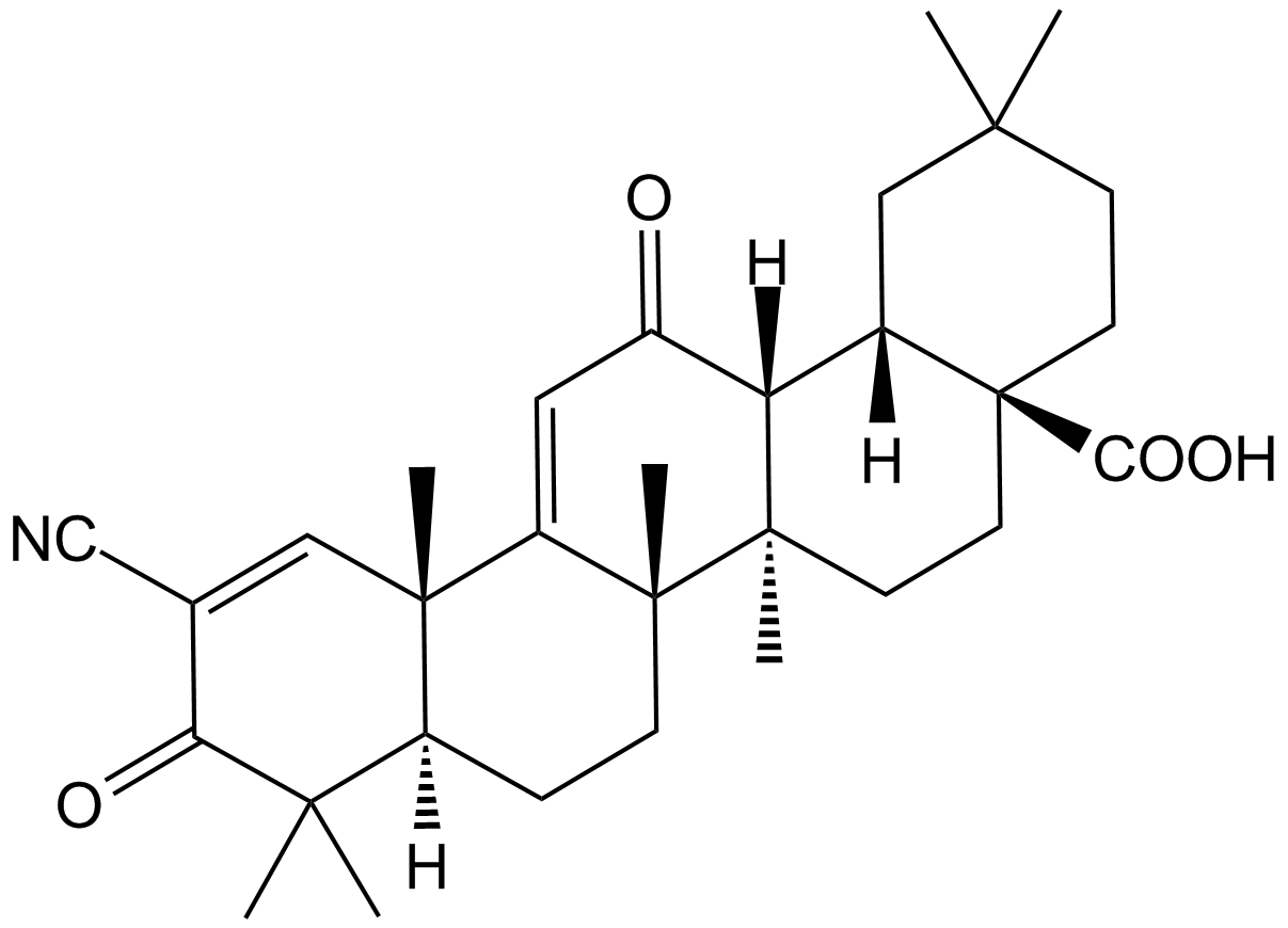 Bardoxolone  Chemical Structure
