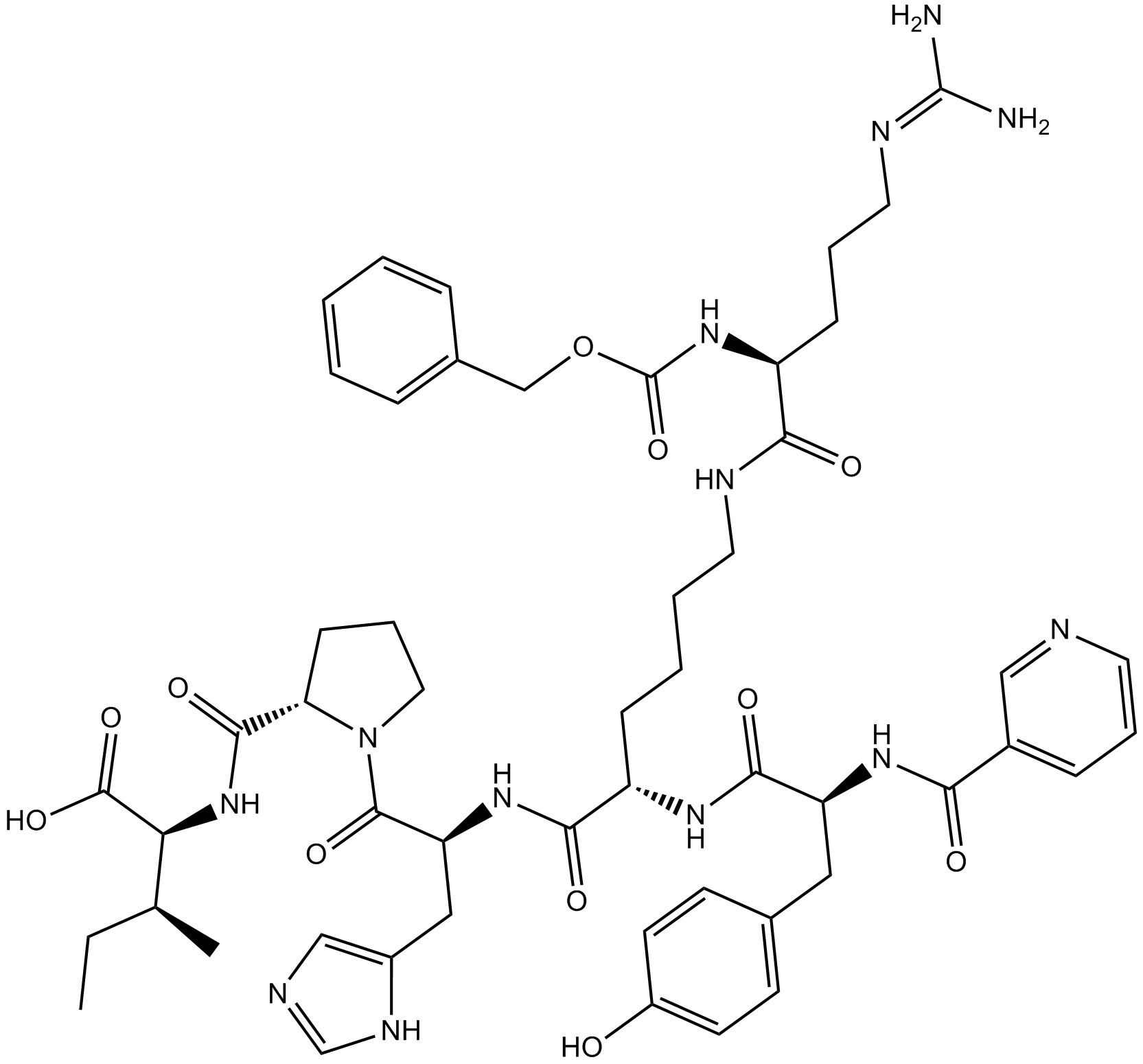CGP 42112  Chemical Structure