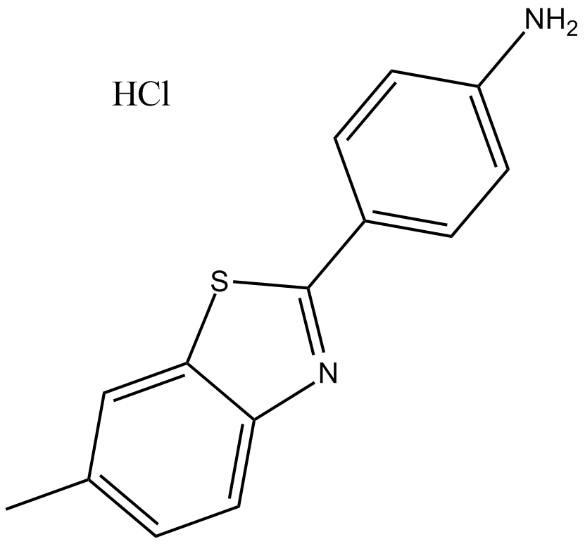 Phenyl-benzothiazole HCl 化学構造