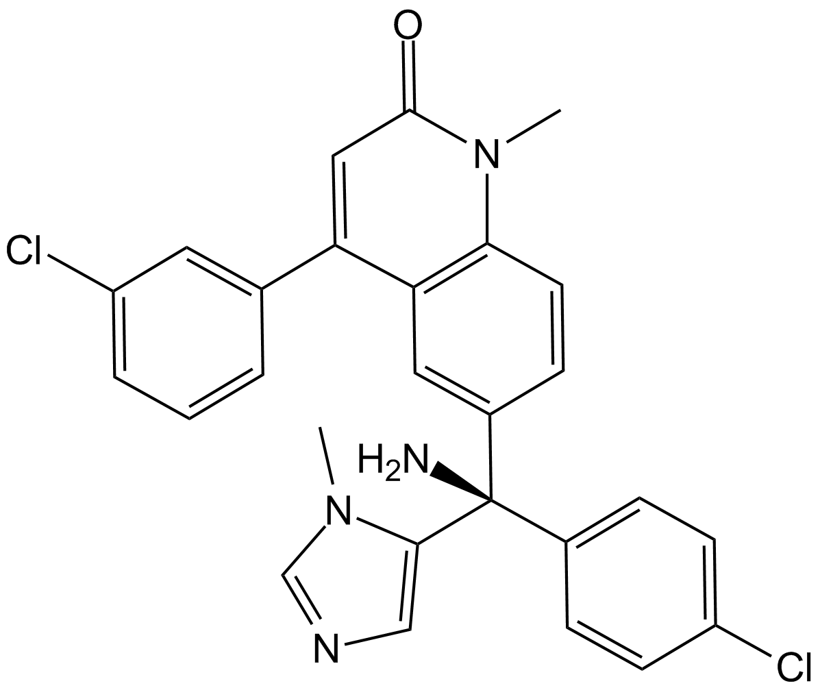 Tipifarnib (Zarnestra) Chemische Struktur