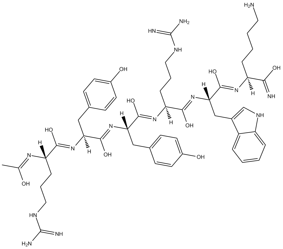 Ac-RYYRWK-NH2  Chemical Structure