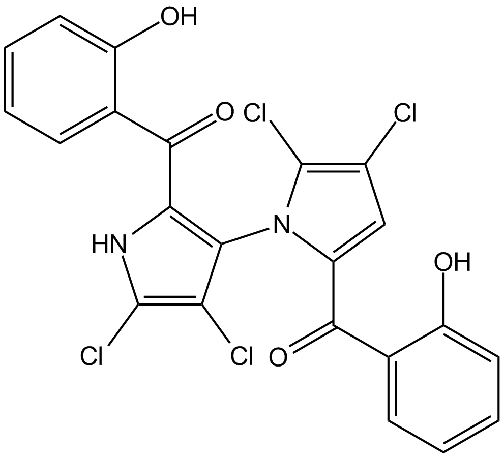 Marinopyrrole A  Chemical Structure