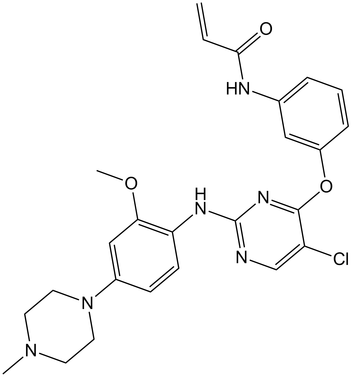 WZ4002 Chemische Struktur