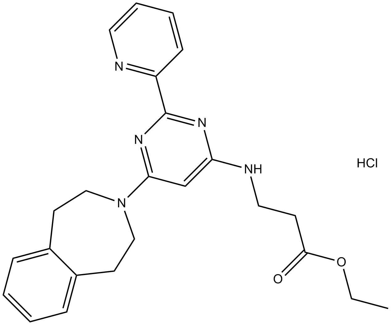 GSK J4 HCl  Chemical Structure