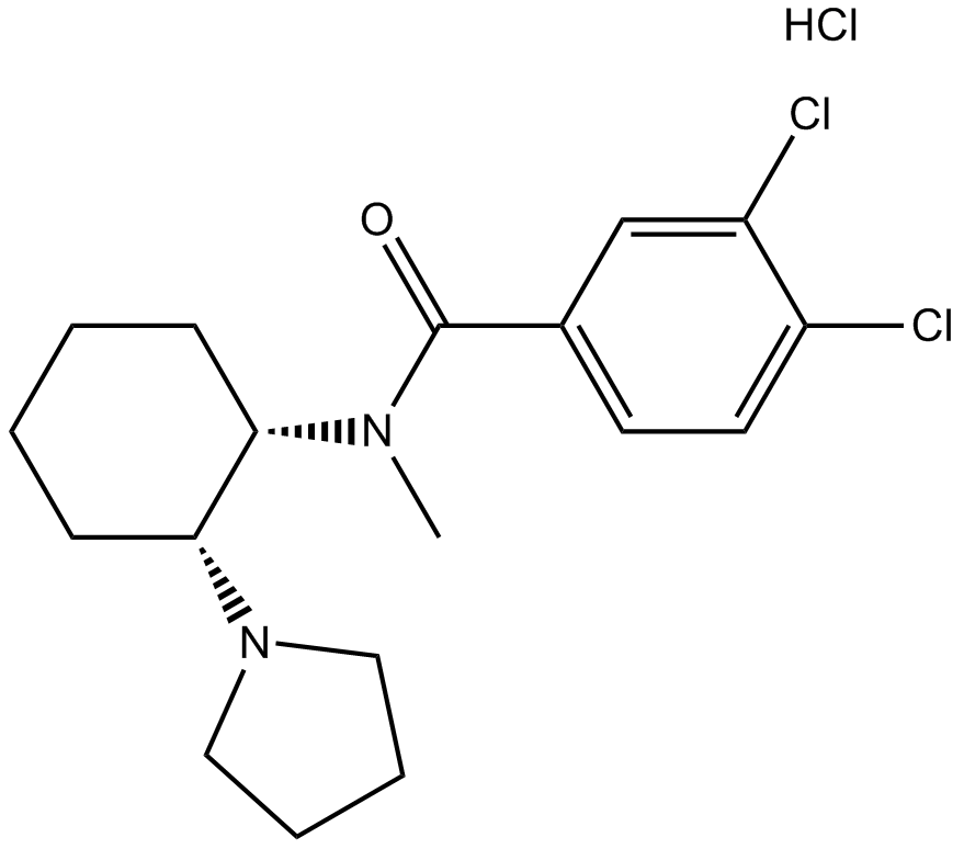 U-54494A hydrochloride 化学構造