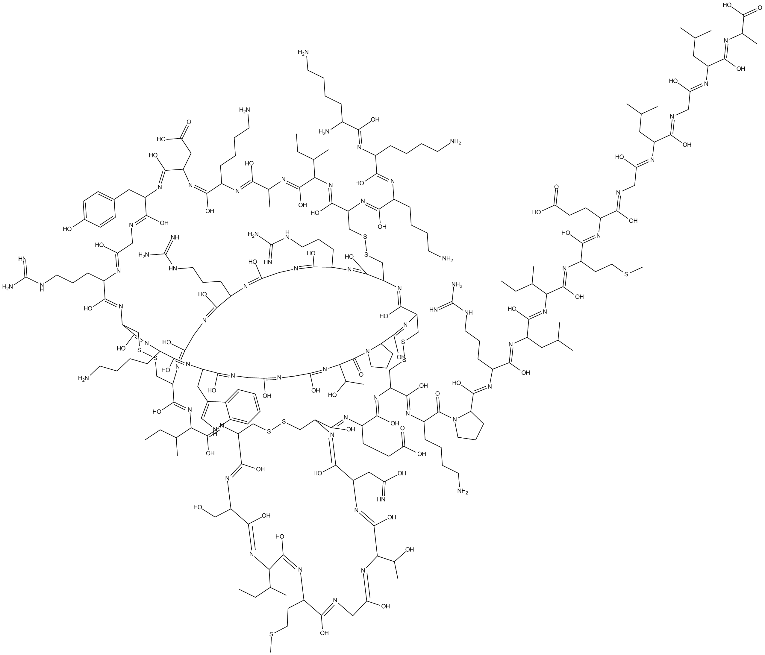 ω-Agatoxin IVA  Chemical Structure