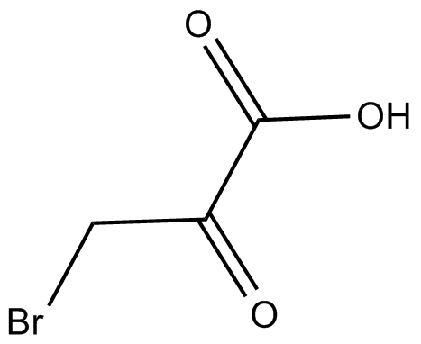 3-Bromopyruvic acid التركيب الكيميائي