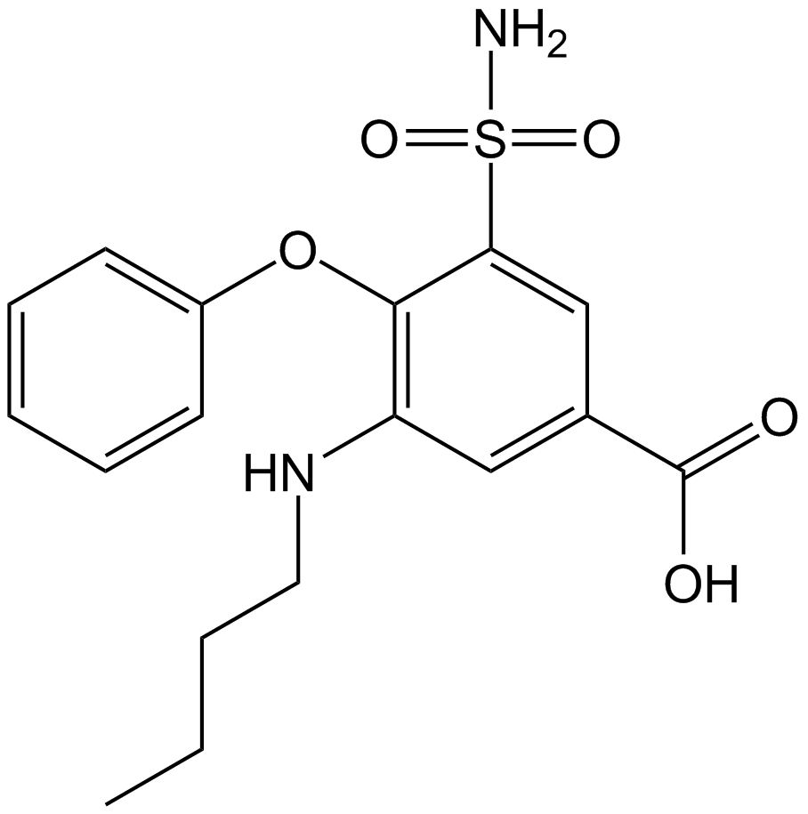 Bumetanide  Chemical Structure