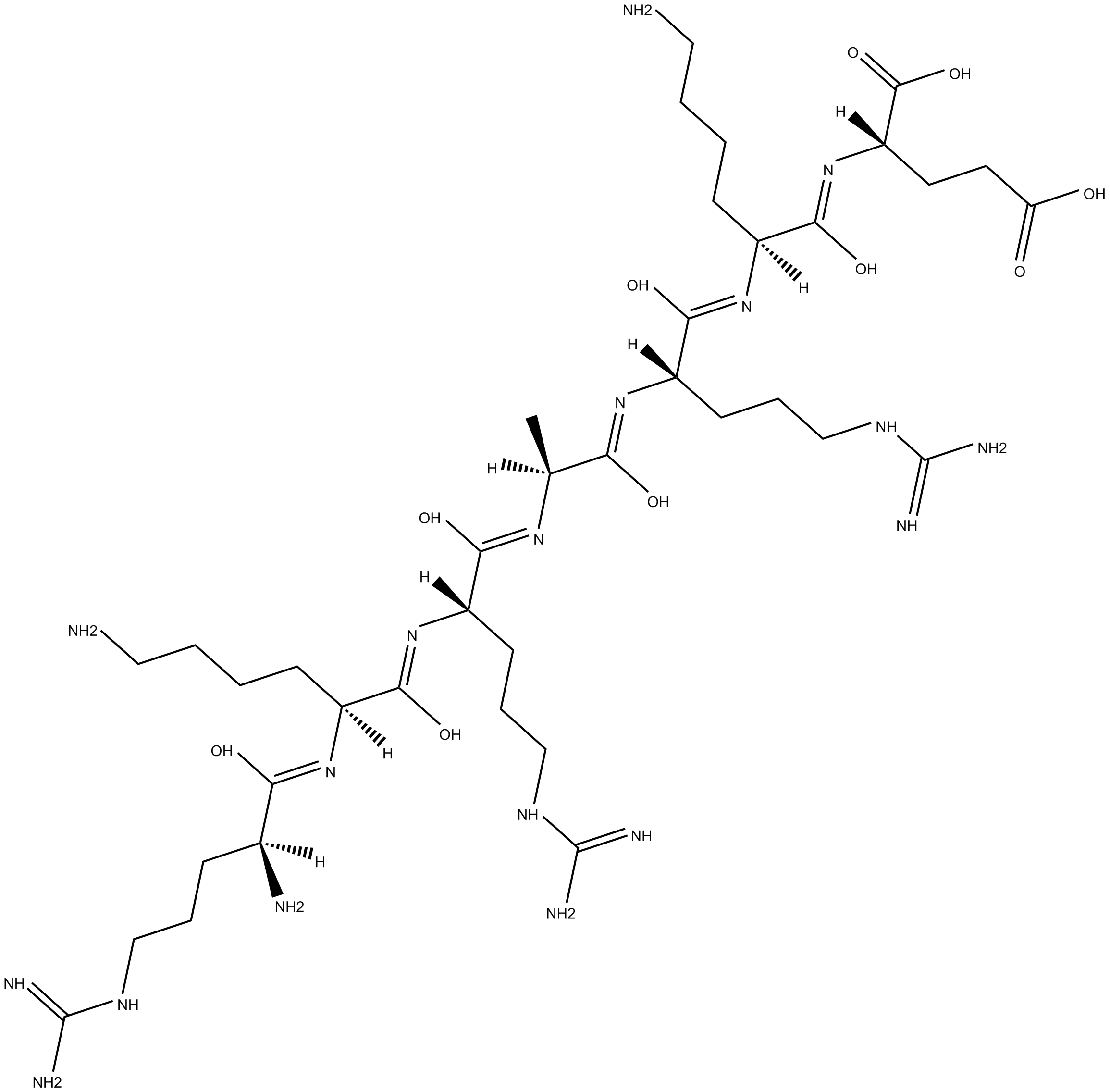 cGMP Dependent Kinase Inhibitor Peptide  Chemical Structure