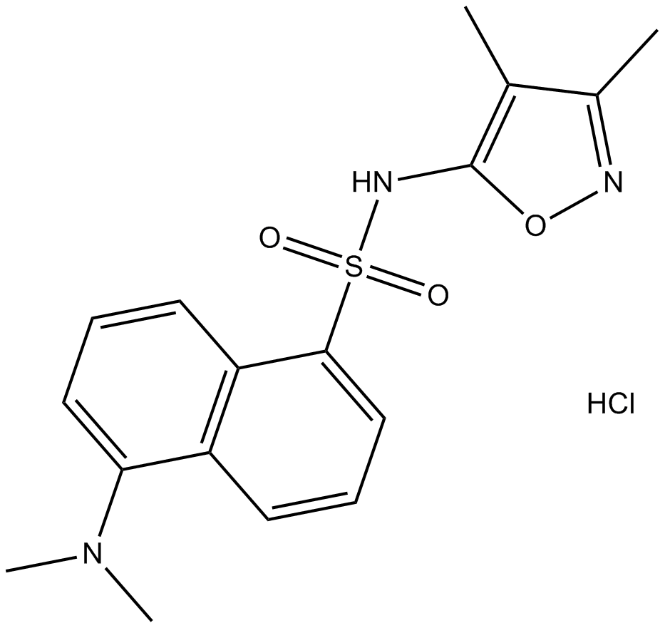 BMS 182874 hydrochloride التركيب الكيميائي