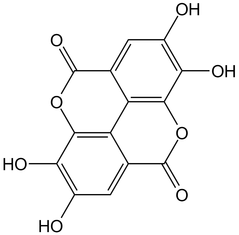 Ellagic acid  Chemical Structure