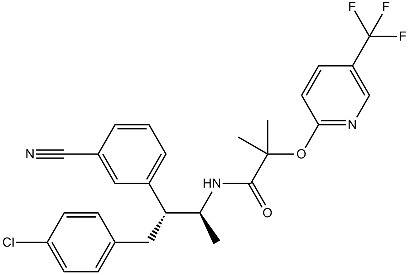 Taranabant  Chemical Structure