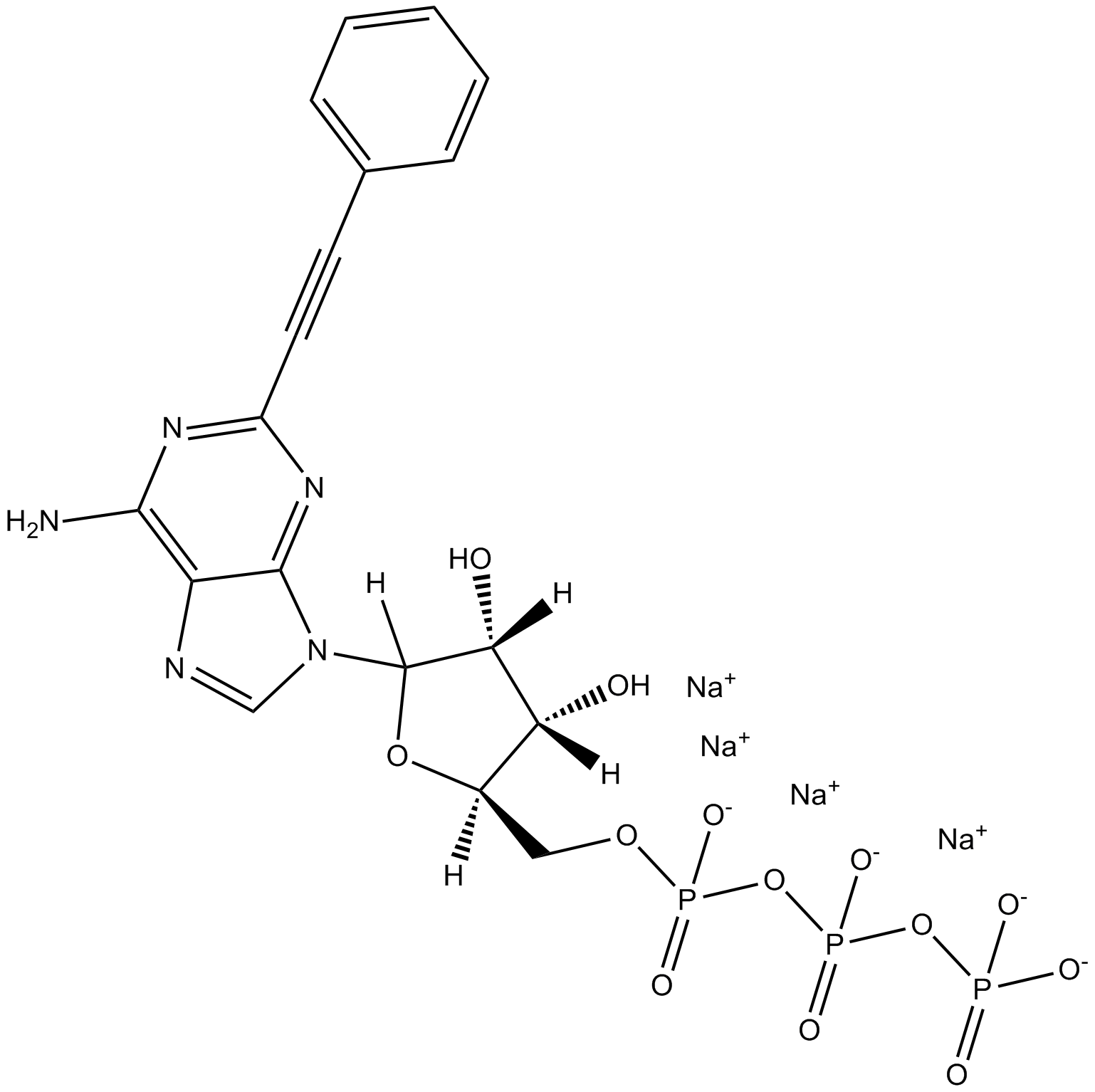 PF9 tetrasodium salt Chemische Struktur