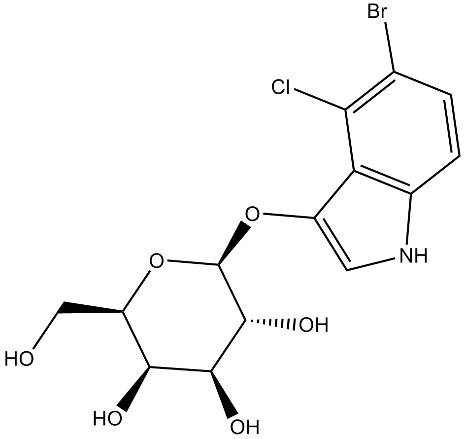 X-Gal 化学構造