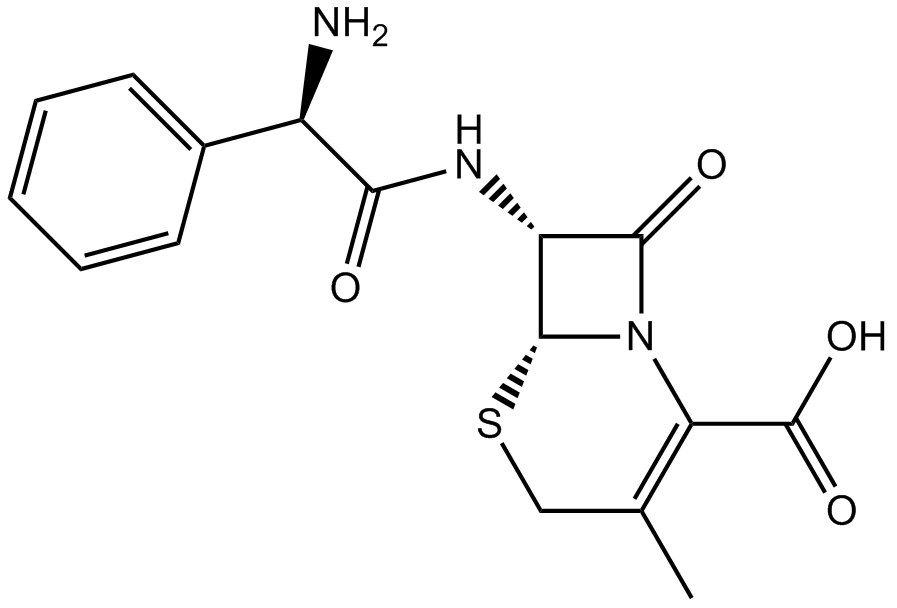 Cephalexin 化学構造