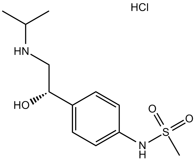 Sotalol hydrochloride  Chemical Structure