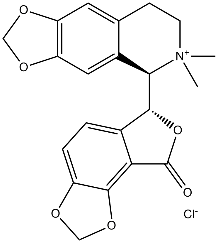 (-)-Bicuculline methochloride  Chemical Structure