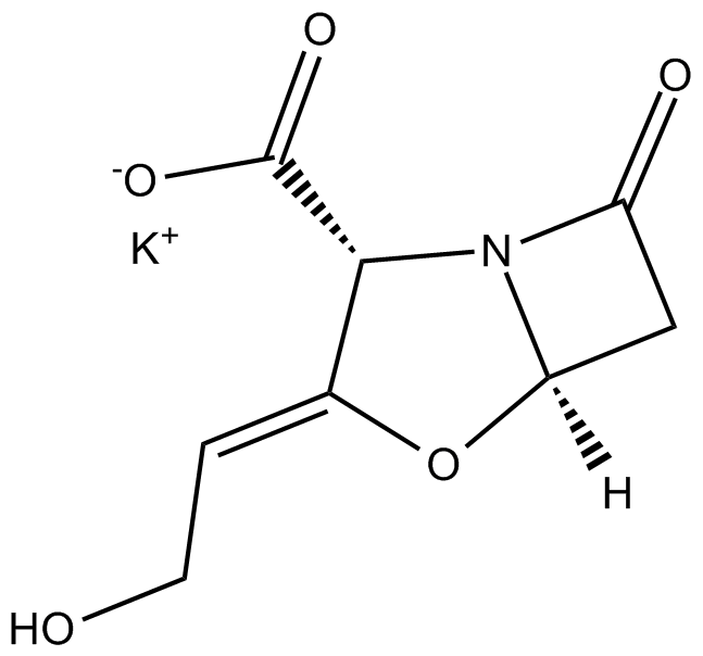 Clavulanate (potassium salt) Chemische Struktur
