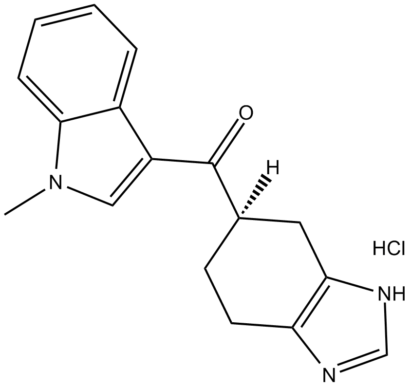 Ramosetron Hydrochloride 化学構造