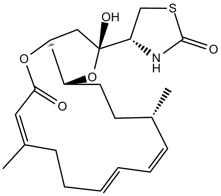 Latrunculin A التركيب الكيميائي