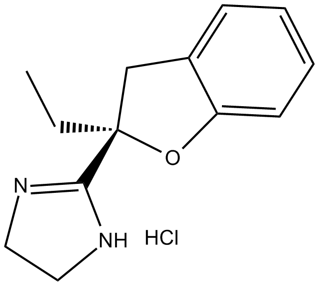 Efaroxan hydrochloride Chemische Struktur