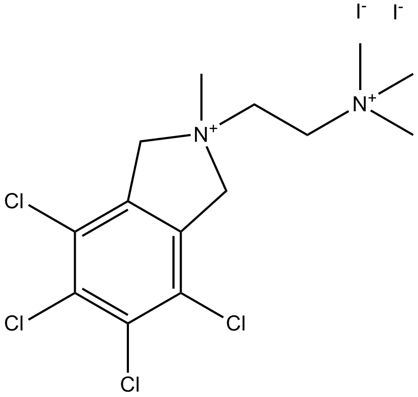 Chlorisondamine diiodide  Chemical Structure