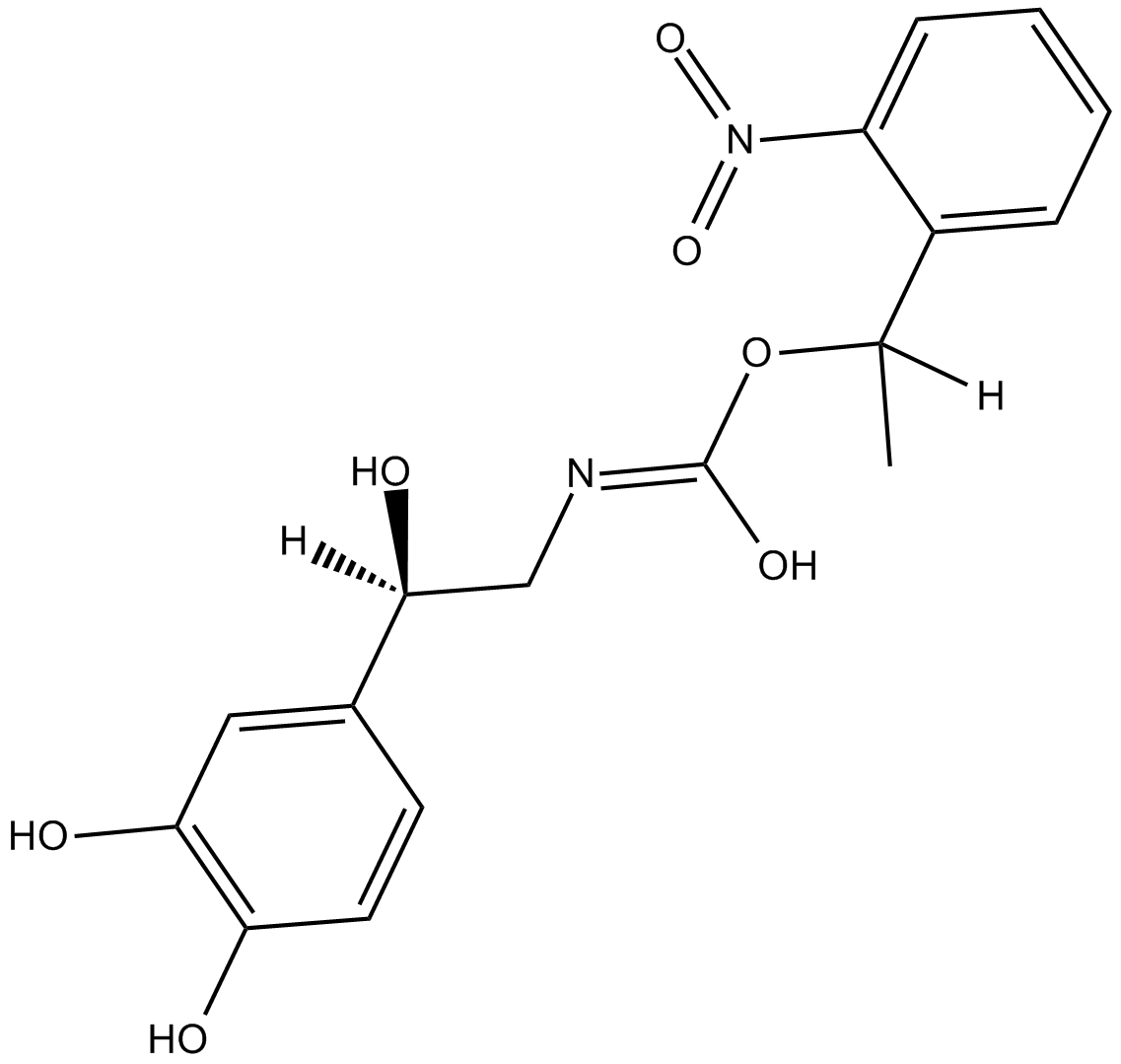 NPEC-caged-noradrenalin التركيب الكيميائي