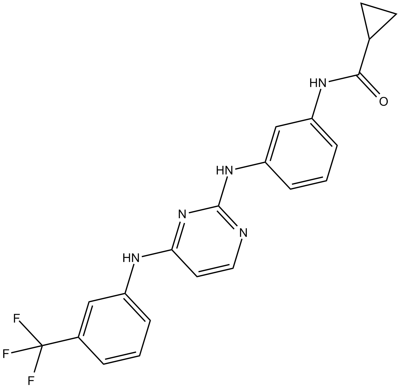 Aurora Kinase Inhibitor III  Chemical Structure