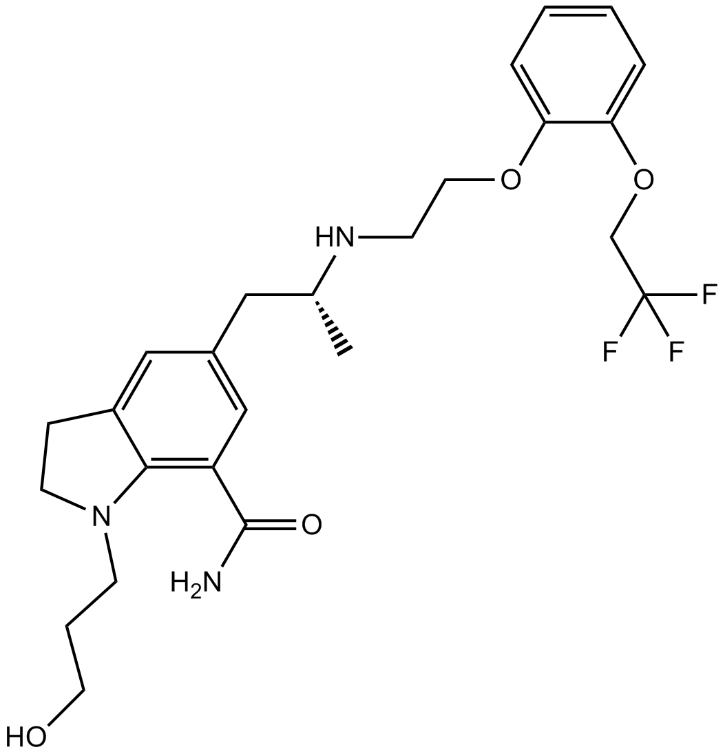 Silodosin  Chemical Structure