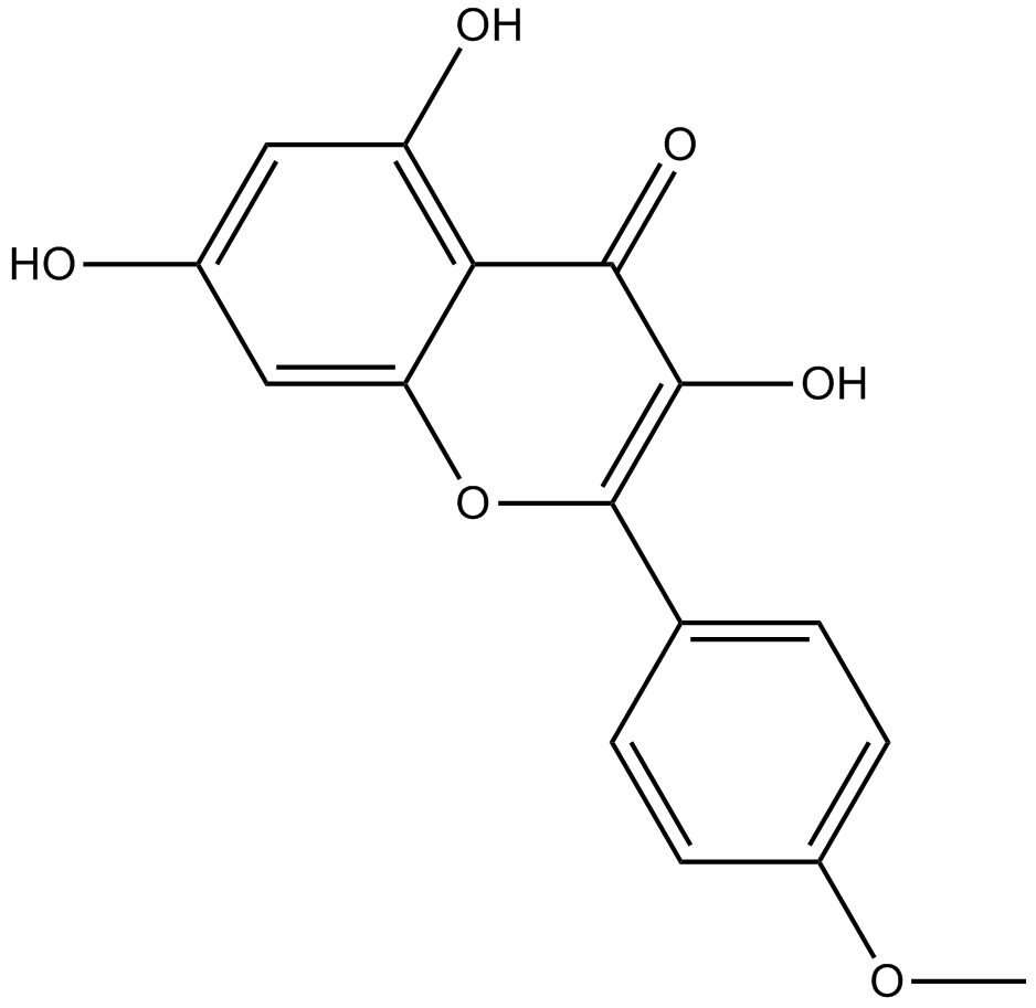 Kaempferide 化学構造