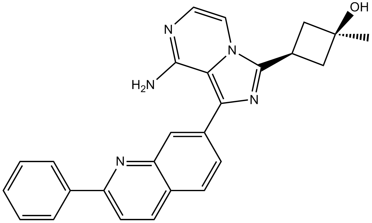 Linsitinib  Chemical Structure