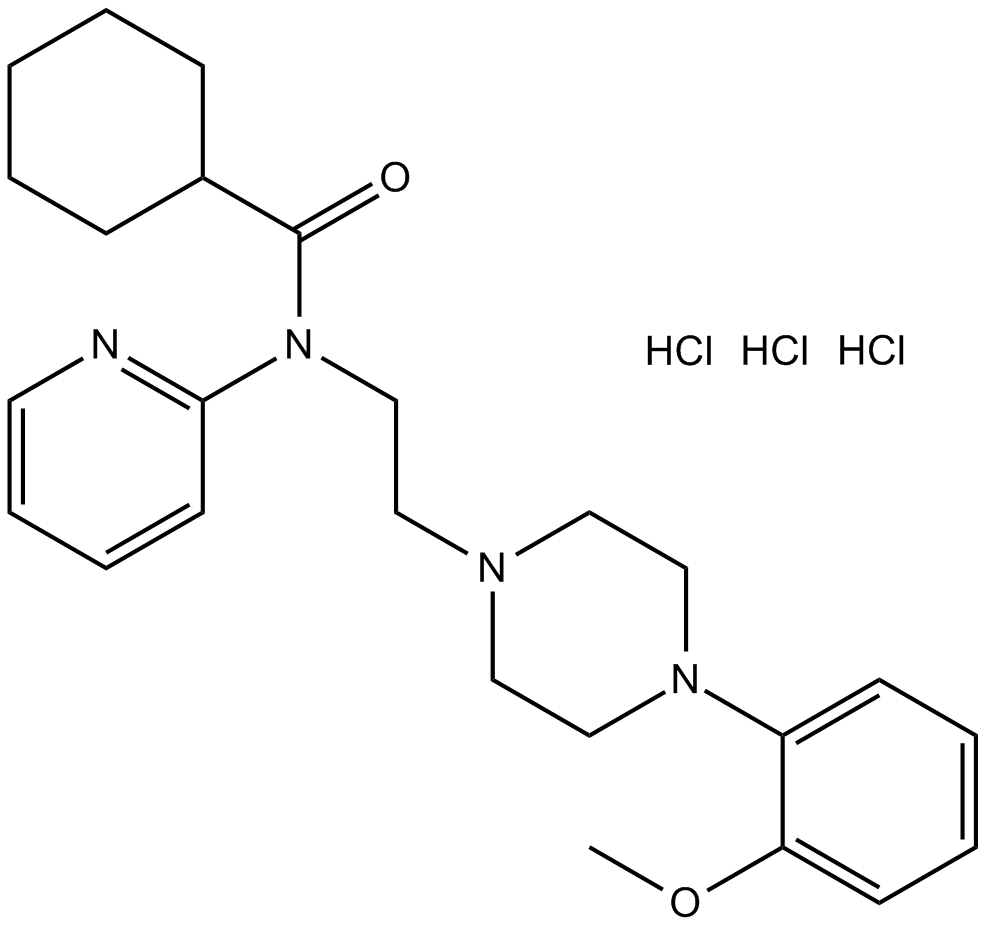 WAY-100635 Maleate  Chemical Structure
